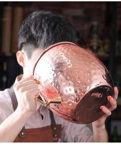 American Metalcraft Jumbo 5L Stainless Steel <b>Moscow</b> <b>Mule</b> Mug Hammered Copper-Plated Eco-Friendly Cocktail Wine Drink Party - Product Image 2