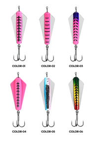 Nuevo Señuelo de Pesca Duro de 14g, 8 Colores, Canberra <span class=keywords><strong>Killer</strong></span>, para Trucha, Salmón, Lucio, Lucioperca, Lubina, Cebo de Pesca Tasmanian Devil - Product Image 4