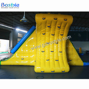 Installation gonflable <span class=keywords><strong>d</strong></span>'amusement <span class=keywords><strong>d</strong></span>'<span class=keywords><strong>eau</strong></span> de tour flottante <span class=keywords><strong>d</strong></span>'escalade et de glissement pour le <span class=keywords><strong>jeu</strong></span> bourré <span class=keywords><strong>d</strong></span>'<span class=keywords><strong>action</strong></span> <span class=keywords><strong>d</strong></span>'Aqua Park - Product Image 1