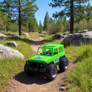 TOYBOLA Kids off Road Jeep Toy <b>Plastic</b> Adventure Vehicle for 2-7 Years Outdoor Pretend Play <b>Mesh</b> Bag Packaging - Product Image 2