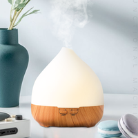 Diffuseur d'huiles essentielles électrique ultrasonique 400 ml, nouveau design 2021, moule privé, vente en gros d'usine