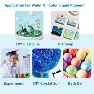 คุณภาพสูง24สีน้ำสี Liquid Pigment สำหรับ DIY Bath Ball และสบู่ - Product Image 6