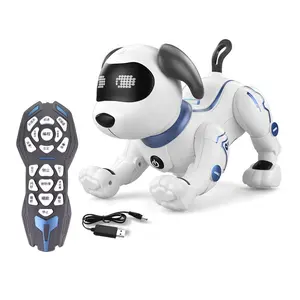 Best selling toy robots for smart dog kids ai intelligent education learning remote control rc dancing programming robotics