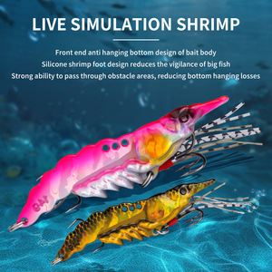 Señuelo de pesca de aleación de zinc VIB para camarones de río, 5g, 7g, 11g, 14g, para pesca en agua dulce, cebo para camarones y peces mandarín - Product Image 3