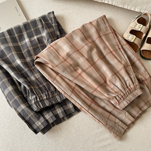 <span class=keywords><strong>Pantaloni</strong></span> di velluto a coste Casual da ragazza Plus Size Plaid per bambini estivi Plaid - Product Image 6