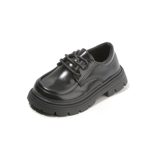 Nouvelles chaussures pour enfants à semelle épaisse, à lacets, en cuir PU, pour l'école - Product Image 6