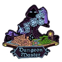 Pin Enamel D20 RPG Game Dungeon DnD Dragon Dice, Bros Logam Kartun, Aksesoris Tas Ransel, Perhiasan, Hadiah