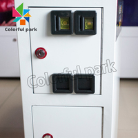 Münzbetriebener Spielautomat 2-Spieler-Krisenlösungsschießspielmaschine Realistische Simulations-Schießmaschine mit zwei Bildschirmen
