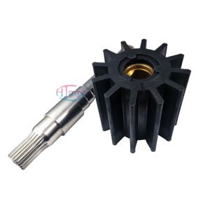 Cao su linh hoạt jabsco 17370 0001 CEF 500152 mèo 3n4859 3n-4859 Cummins 217308 DJ bơm 088-1201 nước biển bơm cao su cánh quạt - Product Image 3