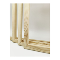 Multi-Specification Waterproof ECO-Friendly Canvas Art Timber Frame Kit Wood Floater Frames BYB
