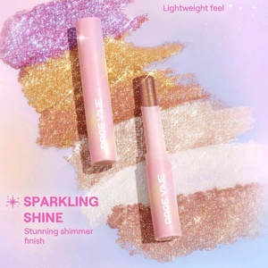 Stick de fard à paupières scintillant végétarien effet gelée cristalline, marque privée, illuminateur léger à paillettes - Product Image 5