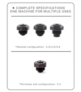 Có thể sạc lại mù đinh tán công cụ nhôm thép không gỉ đinh tán RL-520 rocol pin lithium điện đinh tán Súng công cụ không dây