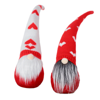 Peluche Rudolph Saint-Valentin en promotion, peluche Rudolph personnalisée douce, adorable décoration de table de Noël, peluche gnome Rudolph