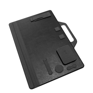 El soporte multifunción para tableta de oficina y el cargador inalámbrico para teléfonos móviles Airpods <span class=keywords><strong>se</strong></span> <span class=keywords><strong>pueden</strong></span> utilizar <span class=keywords><strong>como</strong></span> organizador de oficina de tablero de dibujo - Product Image 4