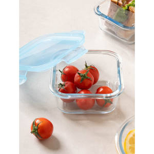 Neo Flam Minimalist Design 290ml Square <b>Storage</b> Bottle <b>PET</b> Material <b>Food</b> <b>Container</b> <b>for</b> Party Safe and Condiments Friendly - Product Image 1