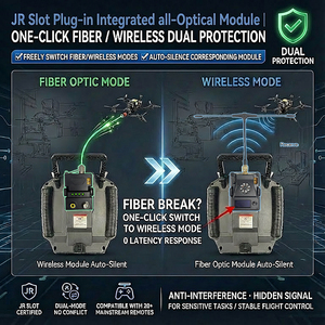 Cable <span class=keywords><strong>Invisible</strong></span> de Fibra Óptica para Dron 3km 5km 10km 20km 25km 30km para Control Remoto FPV UAV y Vuelos de Larga Distancia - Product Image 4