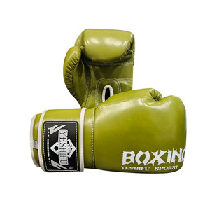 Guantes de <span class=keywords><strong>Boxeo</strong></span> Profesionales de Cuero para Entrenamiento, Diseño de Logotipo Personalizado, Envío Rápido, Fabricante Directo, Garantía de Calidad - Product Image 3