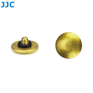 ¡Nuevos productos <span class=keywords><strong>JJC</strong></span>! SRB-B10DGD Botón de liberación de obturador suave de latón para Canon F-1, New F-1, AE-1 (FD mount), Nik. Df y M2... F3 etc. - Product Image 2