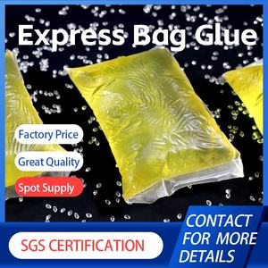 Adhesivo de fusión en caliente HM <span class=keywords><strong>PSA</strong></span> de alto rendimiento para bolsa exprés, Unión de película PE para embalaje de carpintería, transporte de construcción - Product Image 5