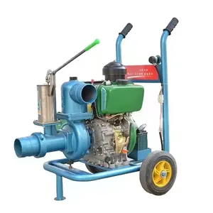 Full Set Diesel Engine Water Pump for Agricultural Irrigation Football Field Farm System Big Rain Gun Sprinkler Kit