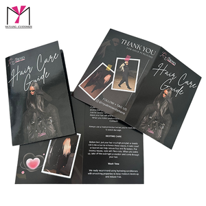 กล่องของขวัญวิกผมดีไซน์ทันสมัยพร้อมถาดกระดาษเคลือบด้าน พิมพ์ลายเฉพาะจุดด้วยเทคนิคยูวี และหูหิ้ว - Product Image 3