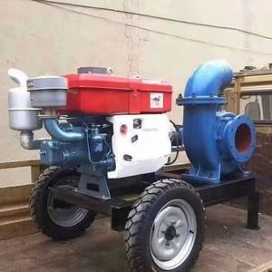 High Strength Diesel Engine Water Pump 30hp 22kw Convenient Mixed Flow Wheels OEM Customizable High Pressure SHUANGSHENG - Product Image 4