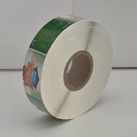 Étiquettes adhésives en vinyle personnalisables, écologiques, durables, imperméables et résistantes aux hautes températures pour l'emballage des noix et des aliments