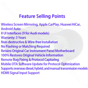 Affichage du tableau de bord, cockpit virtuel pour <span class=keywords><strong>Audi</strong></span> <span class=keywords><strong>TT</strong></span> TTS <span class=keywords><strong>TT</strong></span> <span class=keywords><strong>RS</strong></span> Coupé Roadster Facelift <span class=keywords><strong>Plus</strong></span> 2008 2009 2010 2011 2012 2013 2014 - Product Image 3