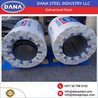 Bobines de tôle d'acier galvanisé laminé à chaud ASTM pour ossature LGS DANA STEEL Émirats Arabes Unis jusqu'à 6000 mm de longueur 650-1350 mm de largeur