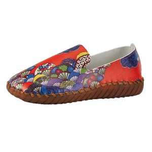 QLFashion cousu à la main à semelle souple chaussures décontractées femmes 2025 nouveau Style ethnique imprimé femmes 231 - Product Image 5