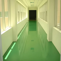 Composé auto-nivelant de couleur époxy tolérant à l'humidité, pour les zones à forte humidité, terrasses de piscine pour salles de bain