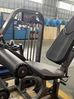 Machine professionnelle de curl des jambes assis à charge par poulie, équipement de fitness commercial pour jambes, directement de l'usine