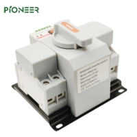 Commutateur de Transfert Automatique Électrique ATS Bipolaire 63A 220V 230V, Dispositif de Commutation Électrique pour Usage Domestique