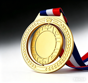 2026 Copa de Balonmano Sparken, Moneda de Metal Antigua Bañada en Oro, Premio de Campeonato Personalizado, Cinta para el Cuello, Recuerdos para Eventos Deportivos - Product Image 5