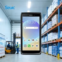 Terminal Portátil de Datos Android, Lector de Códigos QR NFC, Escáneres de Códigos de Barras PDA