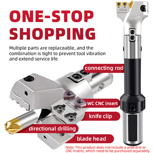 Punta a U per Foratura Profonda a Grande Apertura con Centratura VMD - Product Image 6