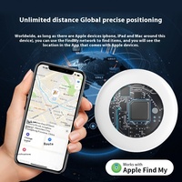 Traceur GPS Exclusif Apple Anti-Perte pour Animaux, Étanche, Compatible Réseau 4G, Fonctionnalité 'Localiser', Suivi PC Android, en Plastique