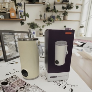 Tasse à café chauffante isolée rechargeable par USB personnalisable 2025, tasse à lait électrique entièrement automatique pour une utilisation en extérieur, en voiture et à la maison - Product Image 2