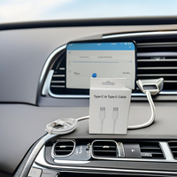 Kabel Data USB Type-C Pengisian Cepat Grosir Pabrik 1m Berlapis PVC Kabel Daya Kompatibel untuk Penggunaan Mobil dan Ponsel