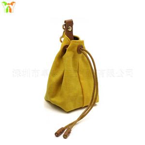 Sacs à friandises pour chien créatifs avec cordon de serrage, sacs à friandises portables pour animaux de compagnie pour l'extérieur, sacs en toile pour nourriture pour chien. - Product Image 4