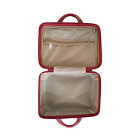 Valise à maquillage portable à coque rigide, petite trousse de maquillage légère et sac de beauté, mini valise de voyage multifonctionnelle pour femmes