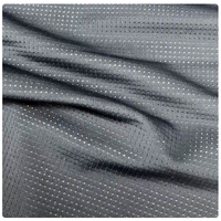 Tissu d'habillement respirant en maille nano ultra-élastique à séchage rapide, 88 % polyester, 12 % élasthanne, idéal pour l'été – Vente en gros