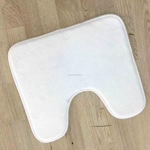 Juego de Baño de Poliéster para Sublimación en Blanco, Disponible en Almacén de EE. UU. - Product Image 3