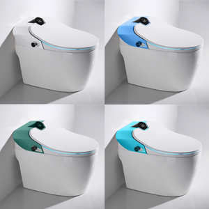Inodoro Inteligente Japonés de Una Pieza con Sensor Automático de Descarga, WC Automático Inteligente DY064 110v/220v de Porcelana DY064 110v/2 - Product Image 6