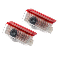 Offre Spéciale 12V voiture porte Logo personnalisé bienvenue lumière Led projecteur voiture Logo lampe pour voiture accessoires intérieur décoratif