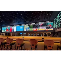 Layar LED Indoor High Refresh Rate P2.6 P2.97 Panel Video LED Layar LED Latar Belakang untuk Acara Pameran