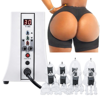 Mikrostrom-Vakuum vibration Butt Lifting Biboting Schröpfen Massage Nippel vergrößerung maschine zum Strecken der Brust