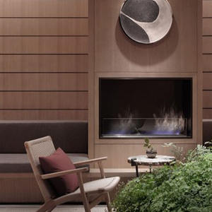 Mesa de Centro de Diseño Sofisticado para Hotel, Tapa de Mármol, Base de Metal Dorado, Diseño Minimalista, Pieza Decorativa para Sala de Estar - Product Image 4