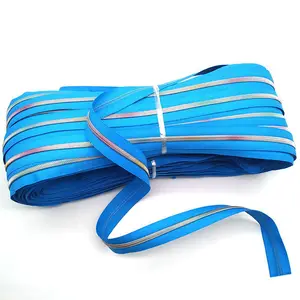 3# Nylon coil zippers polyester tape zip open-end nylon zipper roll for clothing