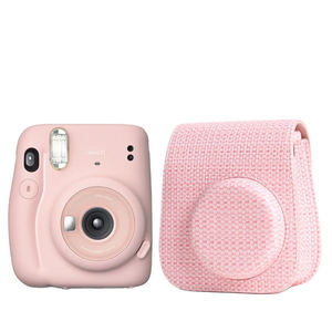Vente en gros, étui rigide en cuir et PU à motif dégradé, <span class=keywords><strong>housse</strong></span> de protection d'épaule réglable <span class=keywords><strong>Fujifilm</strong></span> <span class=keywords><strong>Instax</strong></span> <span class=keywords><strong>Mini</strong></span> <span class=keywords><strong>11</strong></span> Instant Camera - Product Image 6